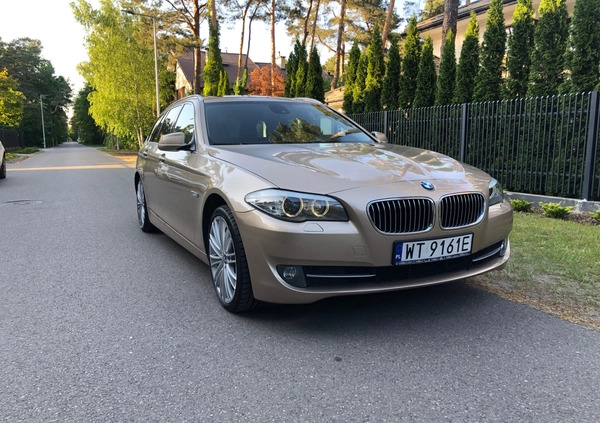 BMW Seria 5 cena 42990 przebieg: 216000, rok produkcji 2012 z Warszawa małe 154